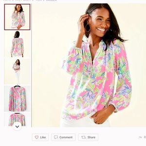 NWT Lilly Pulitzer Elsa Top